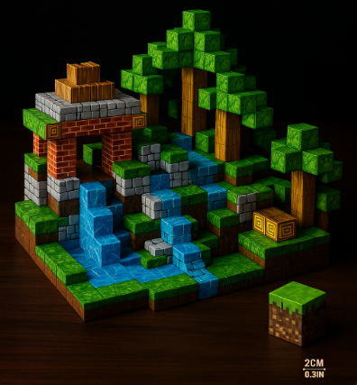 BLOQUE MAGNÉTICO MINECRAFT